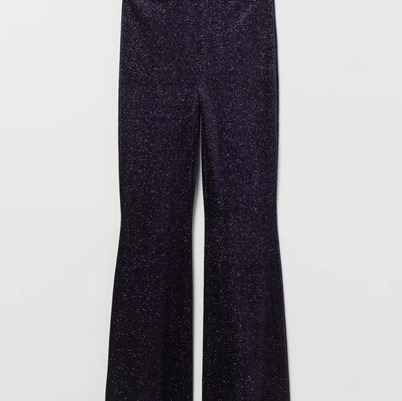 2pc Matching set Shirt & pull-on Flare pants XS Party Disco Club Wedding - Picture 3 of 5